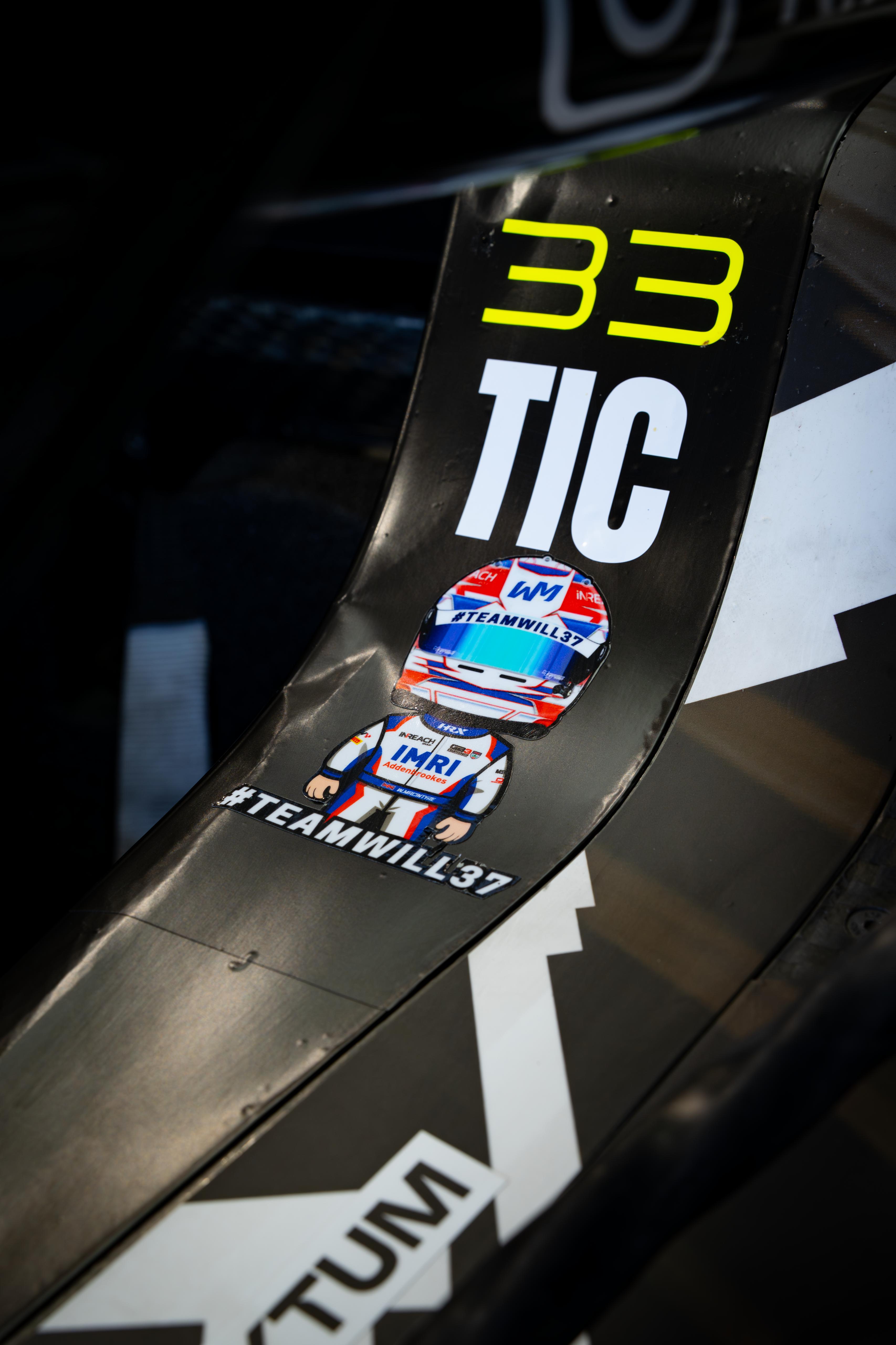 Macintyre debuts in Formula e #TEAMWILL37