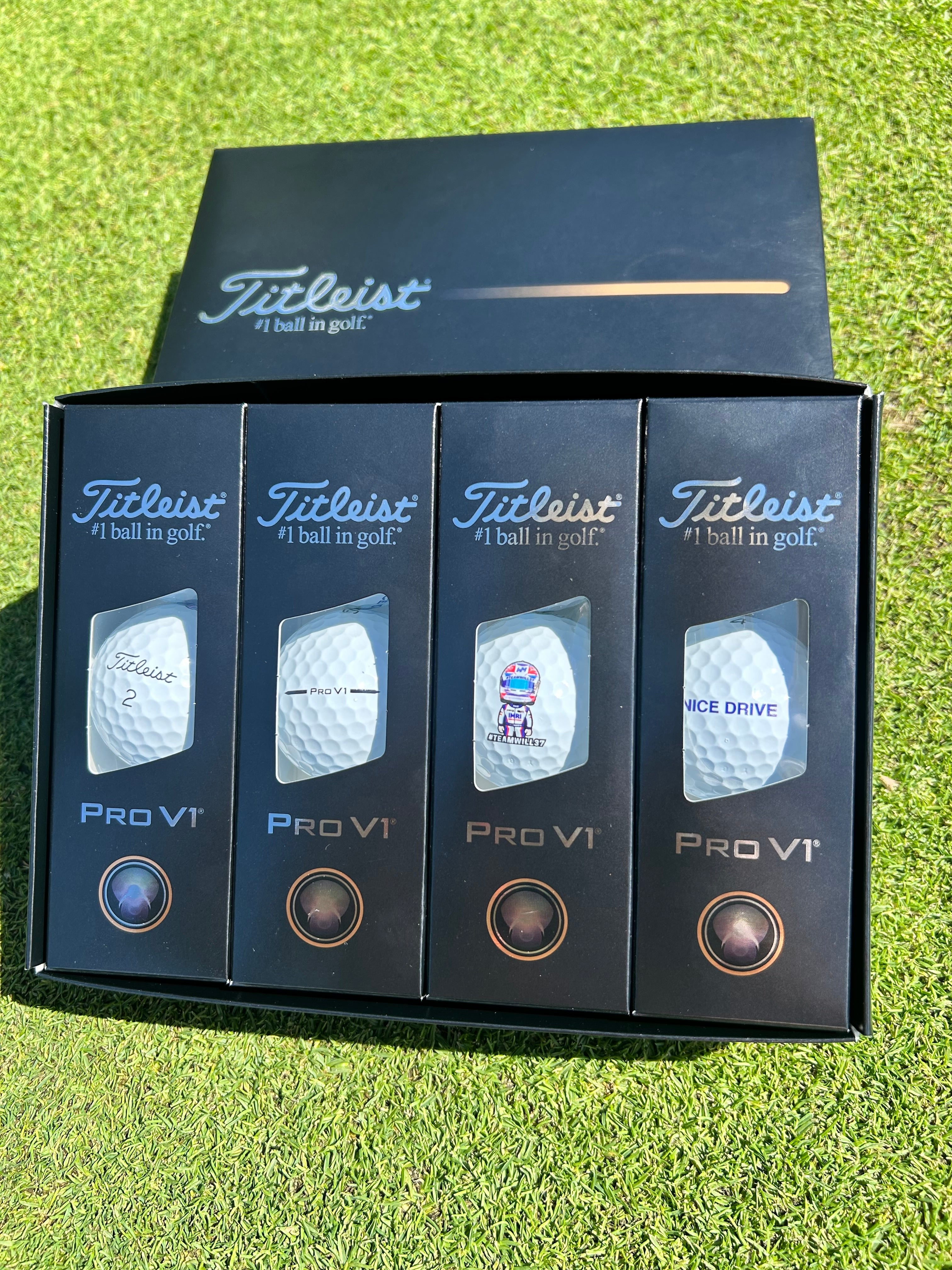 Mini Will Titleist Pro V1 New Golf Balls